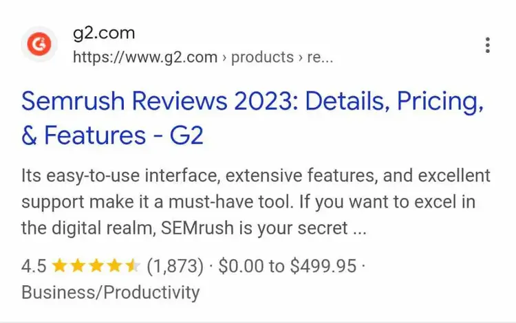 How title tags and meta descriptions appear on mobile SERP