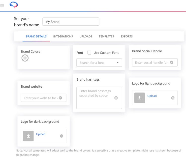 setting up an account in AI Social Content Generator