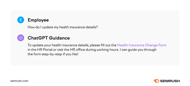 ChatGPT Guidance example