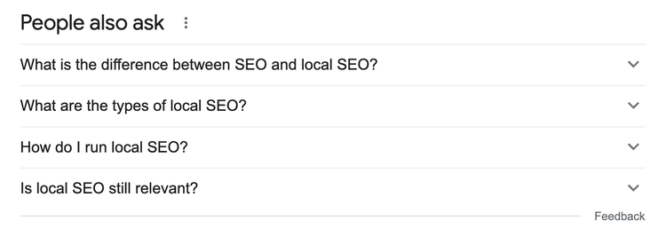 find relevant questions for content ideas