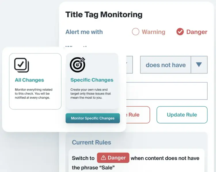 "Title Tag Monitoring" in Little Warden