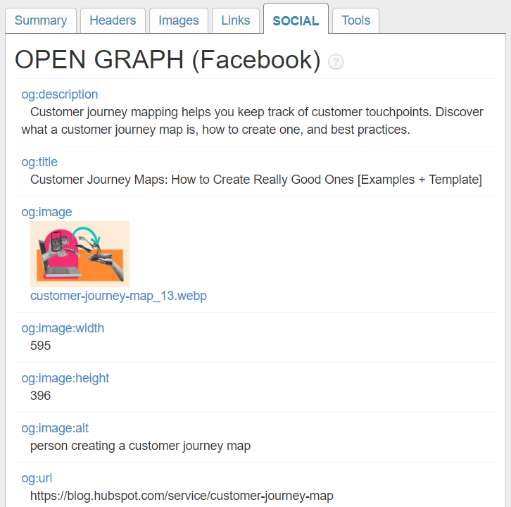 SEO META in 1 Click Social tab showing Facebook open graph properties