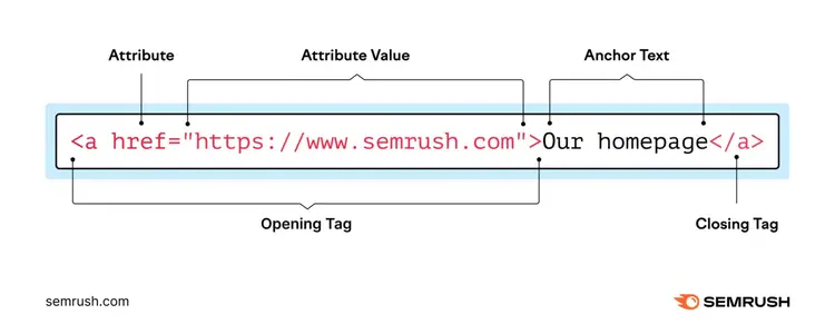 <a href="https://www.semrush.com">Our homepage</a>