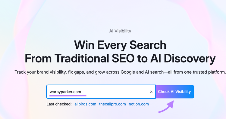 Starting with the AI Visibility Toolkit