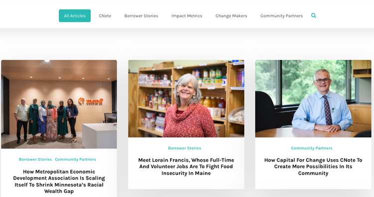 startup content marketing example