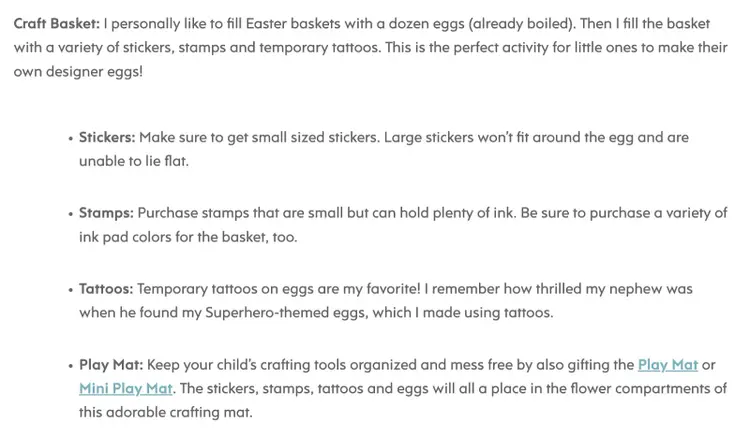 Mobile content in an easy-to-digest form