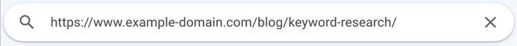Enter the URL site