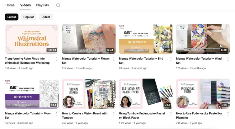 digital content library has videos and tutorials on a wide range of topics