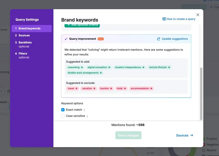 Semrush AI PR Toolkit - Monitoring AI media coverage