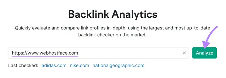 Backlinks with a competitor's URL