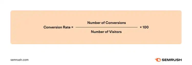 Conversion rate formula