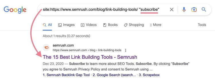 indexed JS content shown in SERP