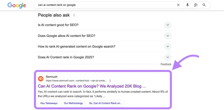 Research-driven content examples that is success both in SEO and AEO
