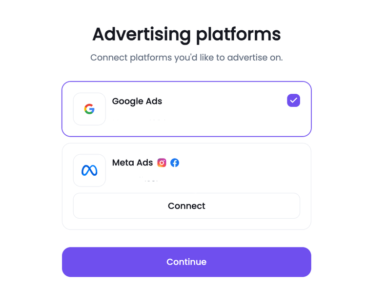 Using Ads Launch Assistant for ad campaigns