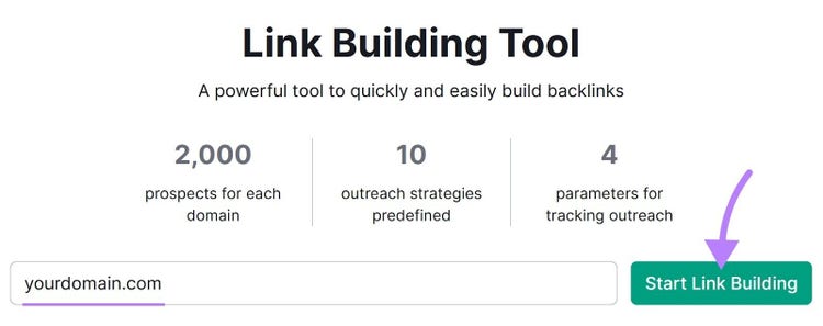 Link Building Tool