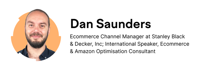 Profile of Dan Saunders, ecommerce channel manager at Stanley BD