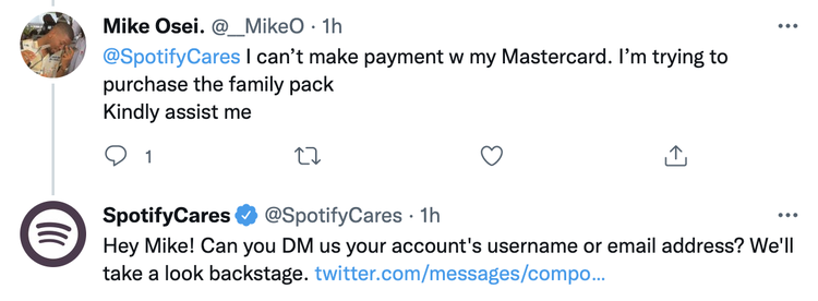 Spotify Twitter thread