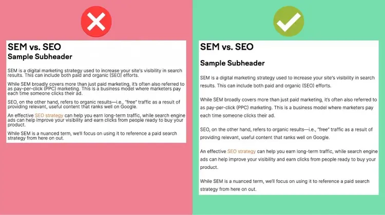 the line height in an article is better with some white space in between lines.