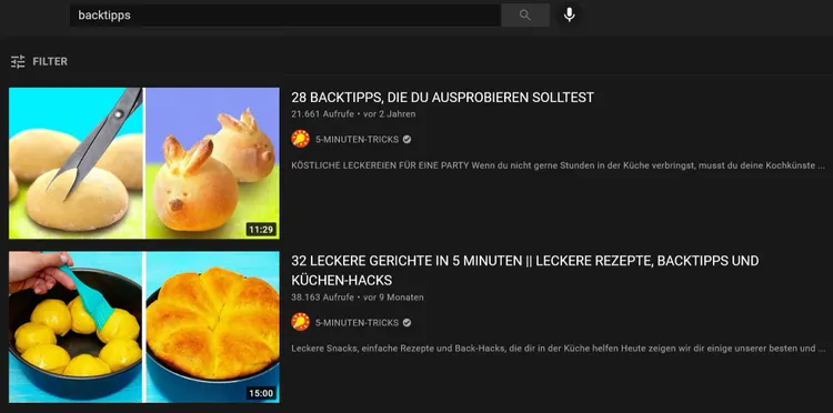 YouTube Analytics Aufrufe und Wiedergabezeit Metriken