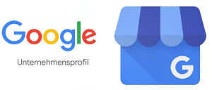 Google My Business Unternehmensprofile mit Logo und Storefront-Symbol