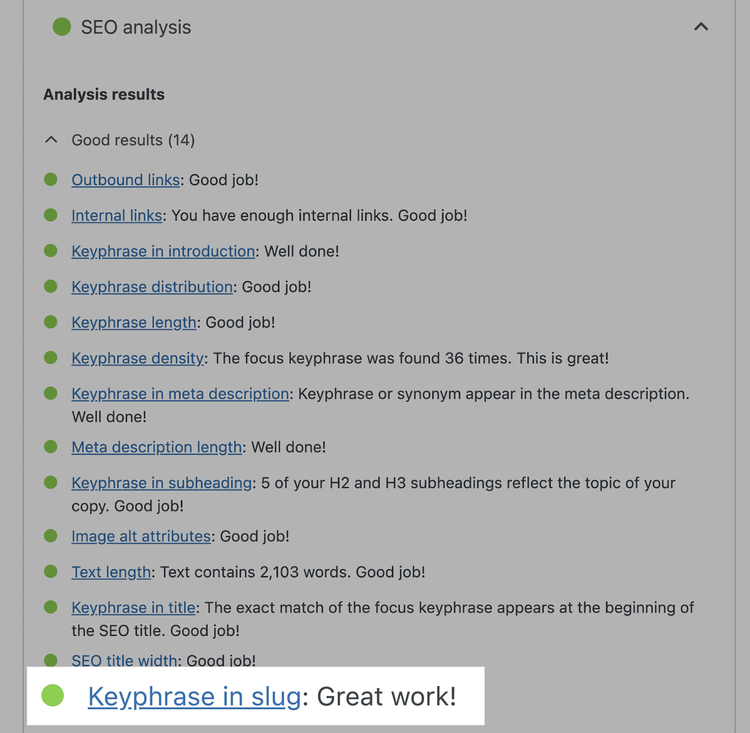 SEO-Analyse
