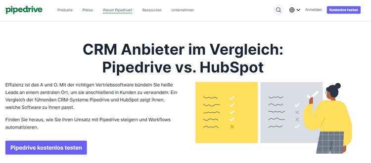 Pipedrive vs. Hubspot