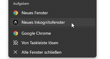 Inkognitofenster
