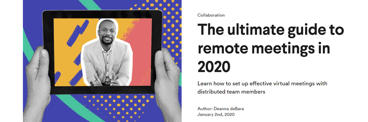 Säulenarbeit: Der ultimative Leitfaden für Remote-Meetings 2020