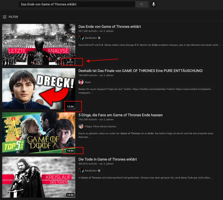 Game of Thrones Serienende Video Suchergebnisse