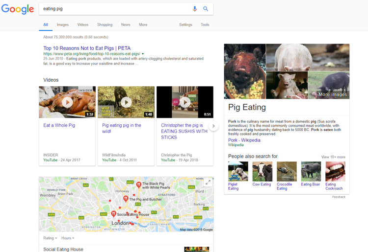 Search results for 'eating pig'