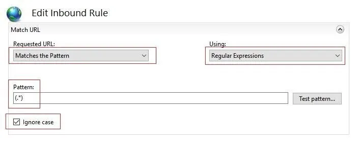 Weiterleitungsregel in Windows IIS anlegen