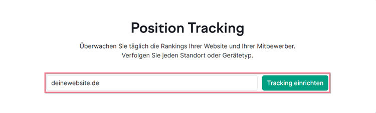 Position Tracking