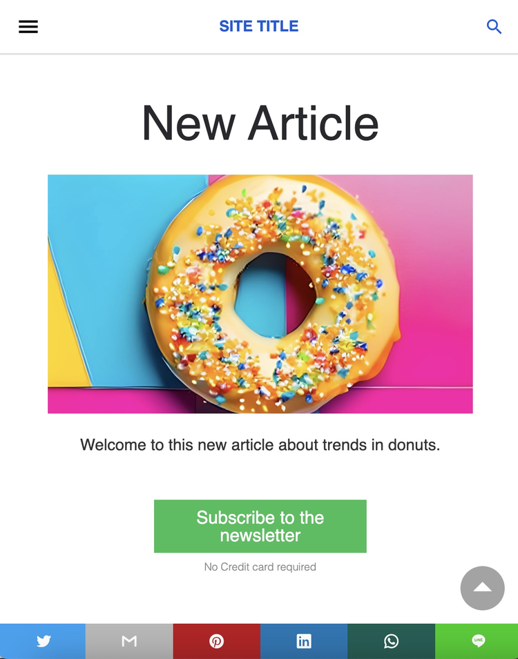AMP-Version der Beispielseite