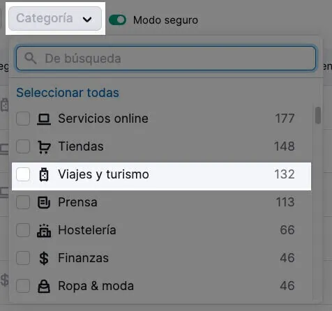 Información de empresa para Vrbo con logo, descripción, categorías y fecha de fundación