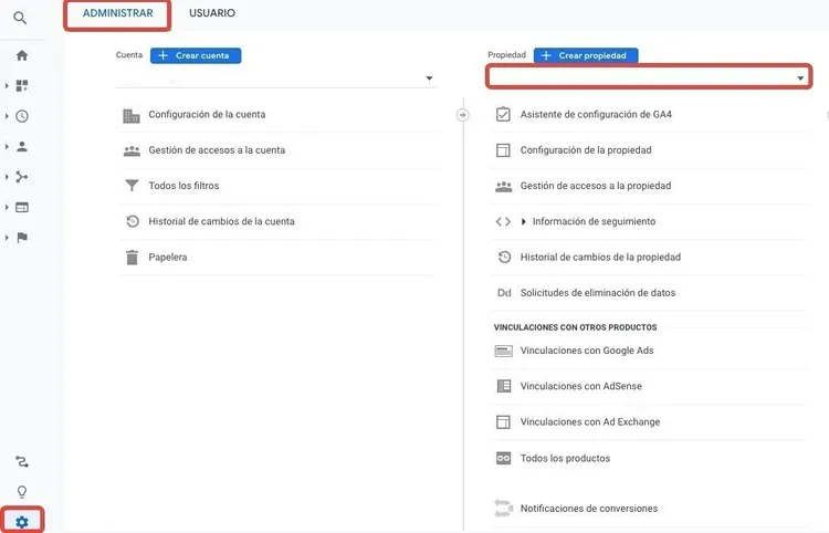 configuración del tiempo de espera google analytics