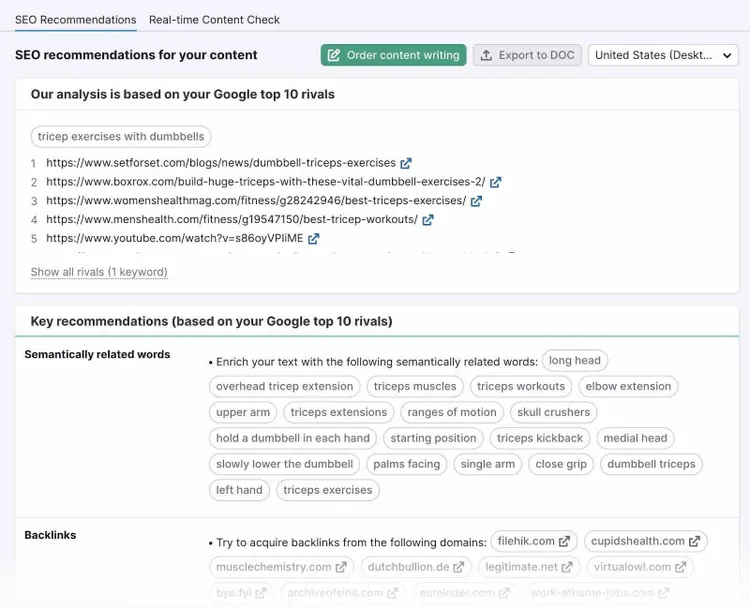 Recomendaciones SEO para tu página de contenido
