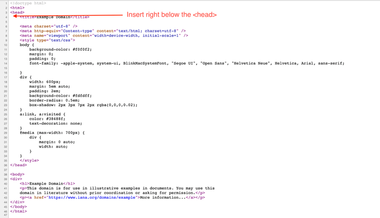 google analytics tracking id