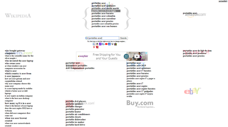Qué es un keyword research - Soovle