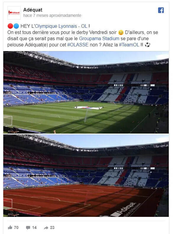 Marketing deportivo - Estrategia Adèquat