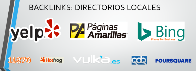 Directorios locales de Backlinks