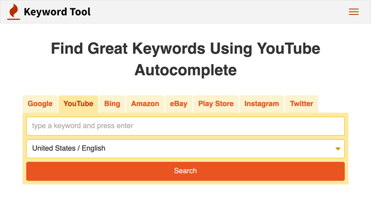 Keyword Tool – Kettlebell