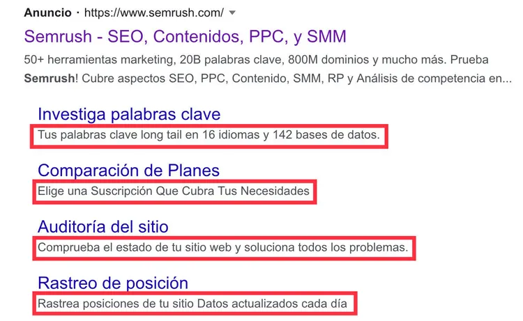 Añade descripciones