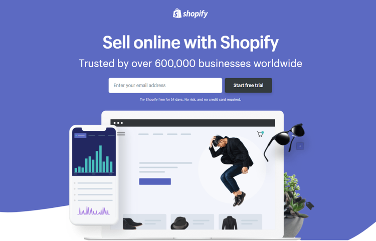 Anatomía de una landing page ideal - Shopify