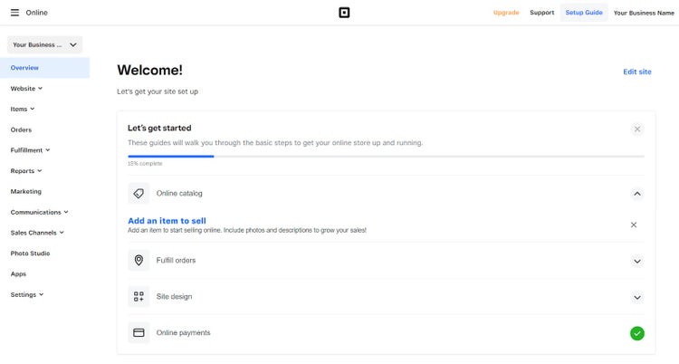 Panel Weebly