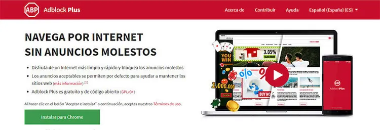 Qué es un Adblock - Herramienta AdBlock Plus