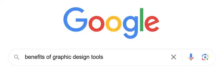 "ventajas de las herramientas de diseño gráfico "introducido en la búsqueda de Google
