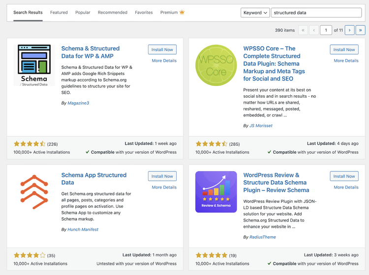 Plugins de WordPress para añadir Rich Snippets