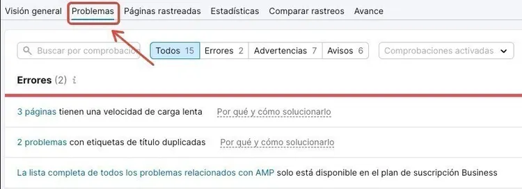 Problemas