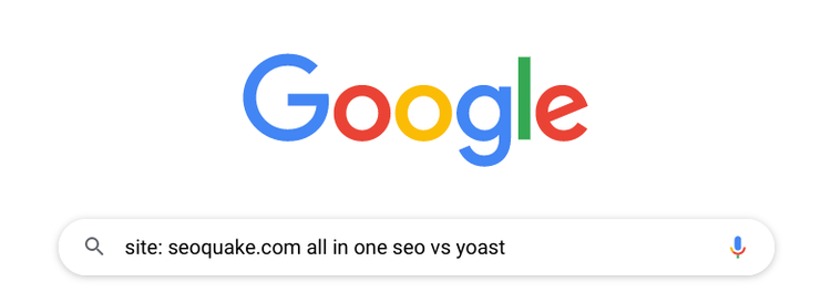 Resultados de búsqueda de Google para consultas SEO