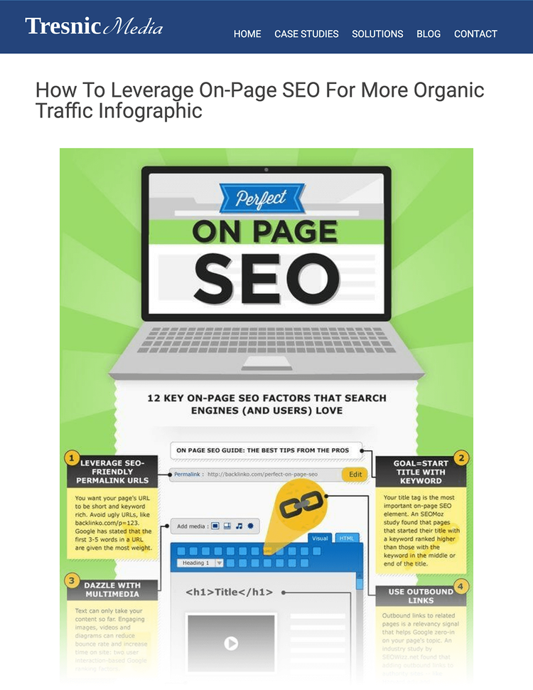 Tresnic Media – Infographic share